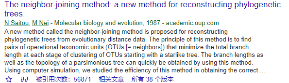 The neighbor-joining method: a new method for reconstructing phylogenetic trees